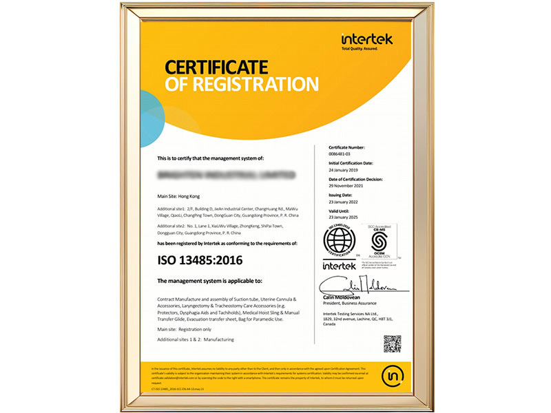 Certificado Ehucon-ISO 134852016